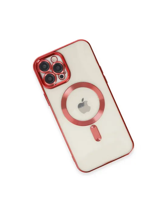 Apple İphone 12 Pro Max Kılıf Kross Magneticsafe Kapak - Kırmızı