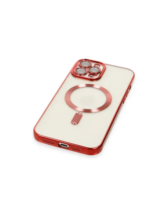 Apple İphone 12 Pro Max Kılıf Kross Magneticsafe Kapak - Kırmızı