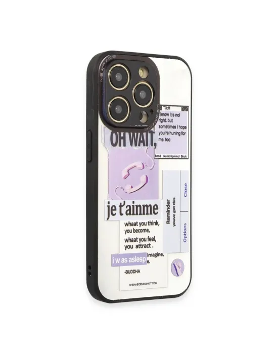 Apple İphone 12 Pro Max Kılıf Mirror Desenli Kapak - Mirror - 4