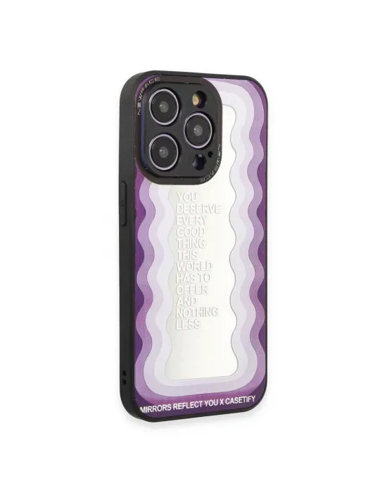 Apple İphone 12 Pro Max Kılıf Mirror Desenli Kapak - Mirror - 5
