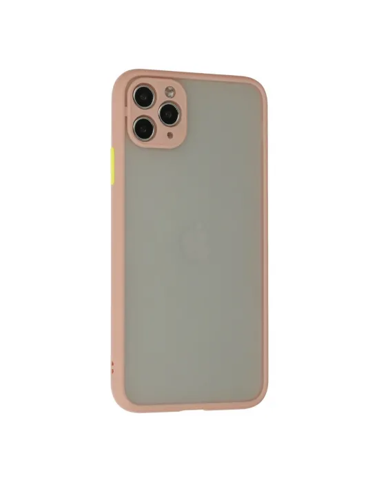 Apple İphone 12 Pro Max Kılıf Montreal Silikon Kapak - Pembe