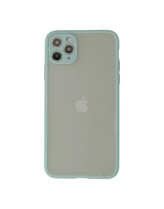 Apple İphone 12 Pro Max Kılıf Montreal Silikon Kapak - Turkuaz