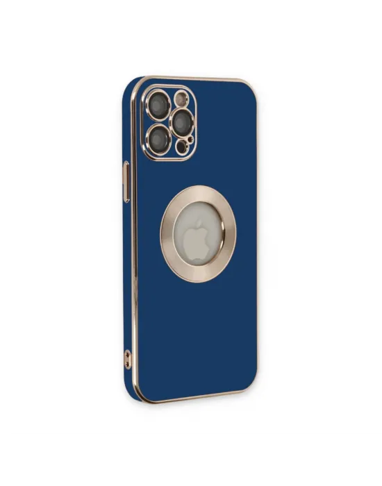 Apple İphone 12 Pro Max Kılıf Store Silikon - Mavi