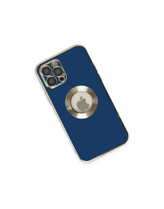 Apple İphone 12 Pro Max Kılıf Store Silikon - Mavi
