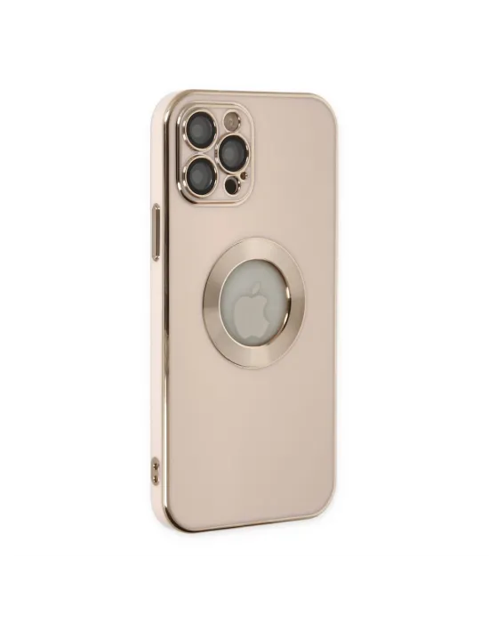 Apple İphone 12 Pro Max Kılıf Store Silikon - Pembe