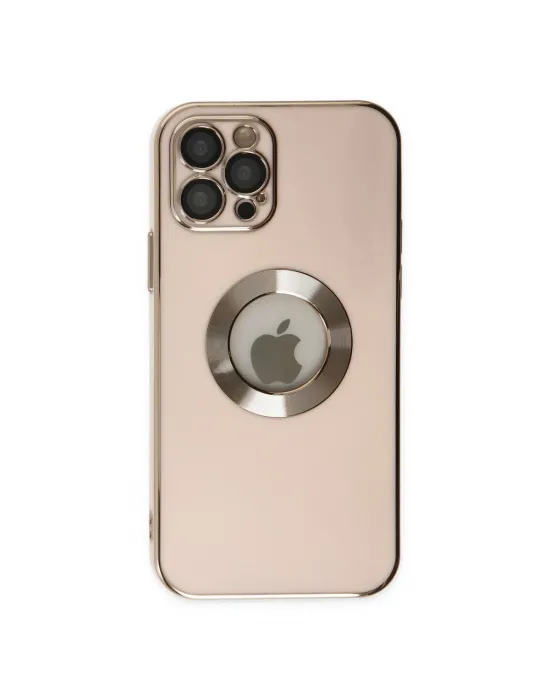 Apple İphone 12 Pro Max Kılıf Store Silikon - Pembe