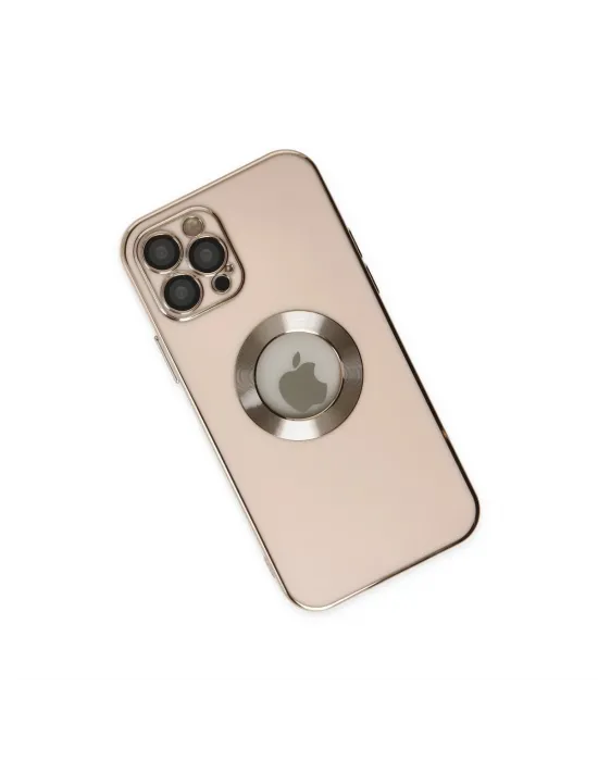 Apple İphone 12 Pro Max Kılıf Store Silikon - Pembe