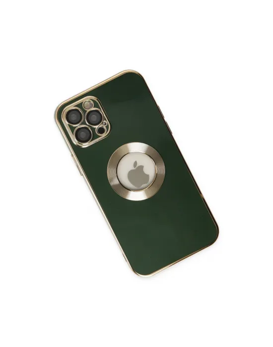 Apple İphone 12 Pro Max Kılıf Store Silikon - Yeşil