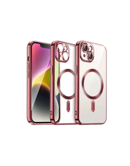 Apple İphone 13 Kılıf Kross Magneticsafe Kapak - Kırmızı