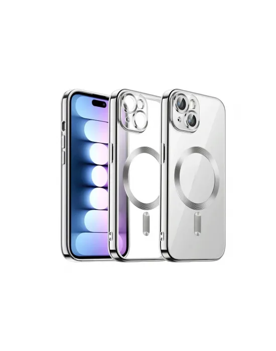 Apple İphone 13 Kılıf Kross Magneticsafe Kapak - Titan Gri