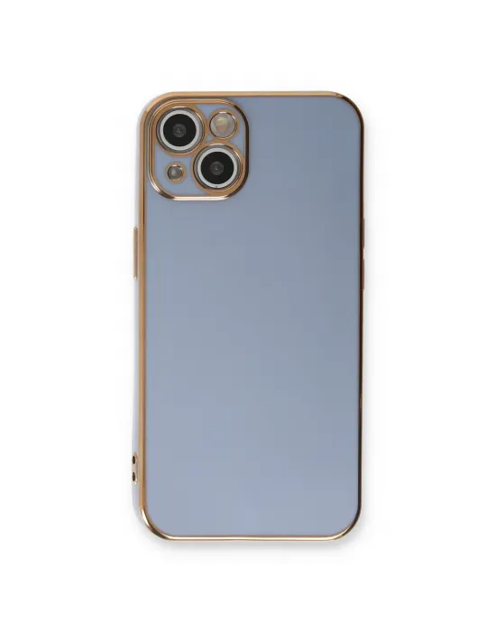 Apple İphone 13 Kılıf Volet Silikon - Mavi