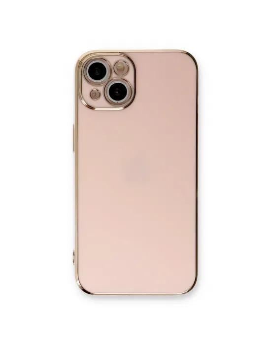 Apple İphone 13 Kılıf Volet Silikon - Pembe