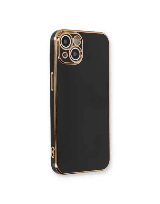 Apple İphone 13 Kılıf Volet Silikon - Siyah