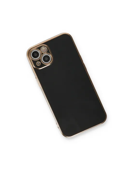 Apple İphone 13 Kılıf Volet Silikon - Siyah
