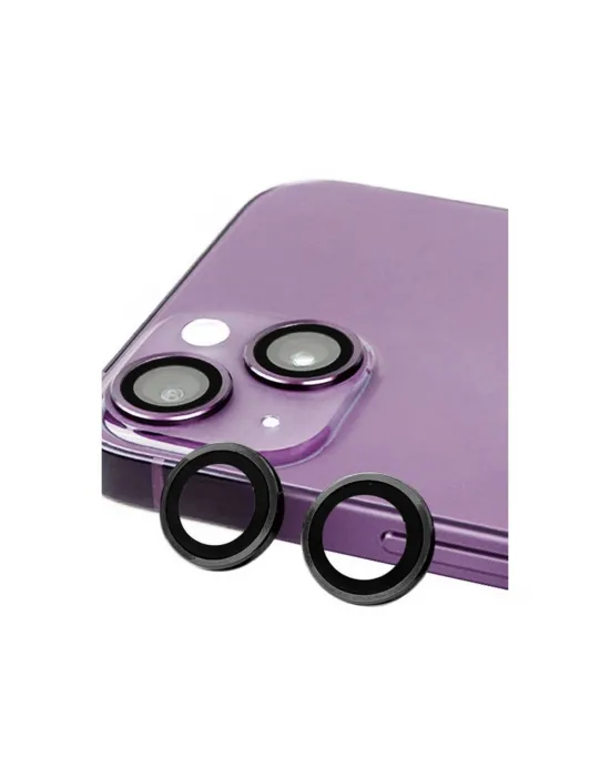 Apple İphone 13 Mini Raze Metal Kamera Lens - Siyah