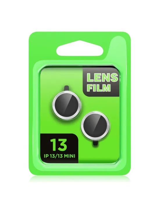 Apple İphone 13 Mini Raze Metal Kamera Lens - Siyah
