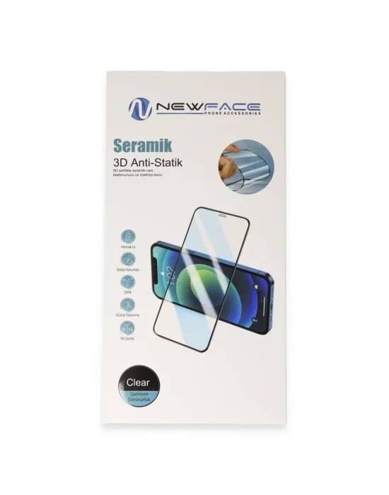 Apple İphone 13 Pro 3d Antistatik Seramik Nano Ekran Koruyucu