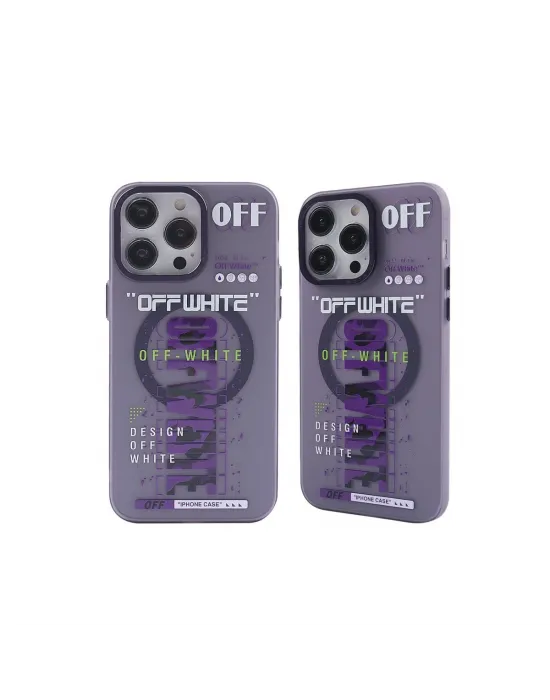 Apple İphone 13 Pro Kılıf Apollo Magneticsafe Desenli Kapak - Apollo Mor - 3