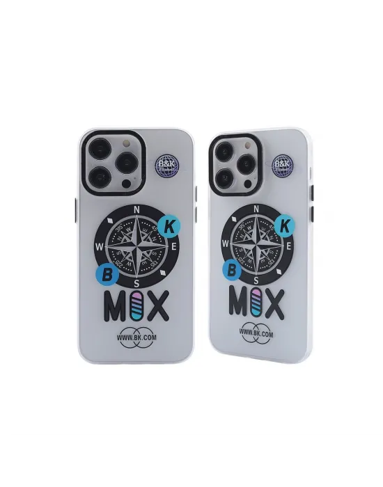 Apple İphone 13 Pro Kılıf Apollo Magneticsafe Desenli Kapak - Apollo Şeffaf - 3