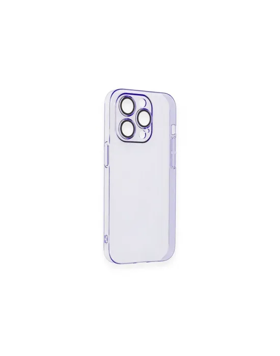 Apple İphone 13 Pro Kılıf Armada Lensli Kapak - Lila