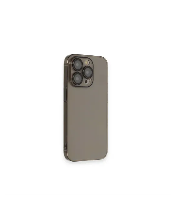 Apple İphone 13 Pro Kılıf Armada Lensli Kapak - Siyah
