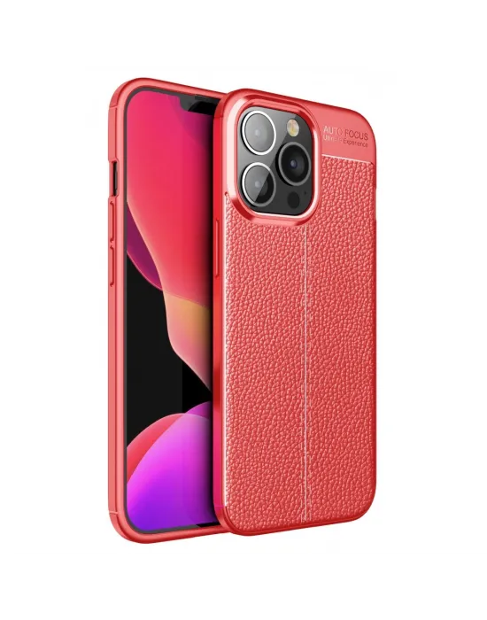 Apple İphone 13 Pro Kılıf Auto Focus Kapak - Kırmızı