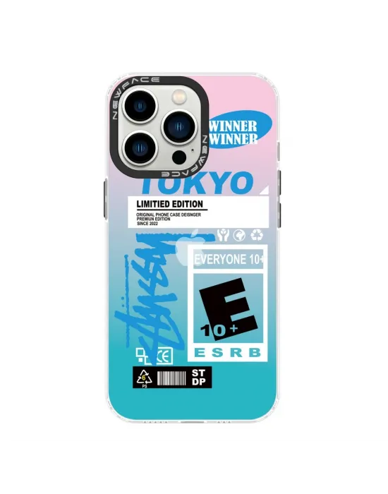 Apple İphone 13 Pro Kılıf Estoril Desenli Kapak - Estoril - 1