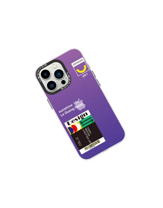 Apple İphone 13 Pro Kılıf Estoril Desenli Kapak - Estoril - 4