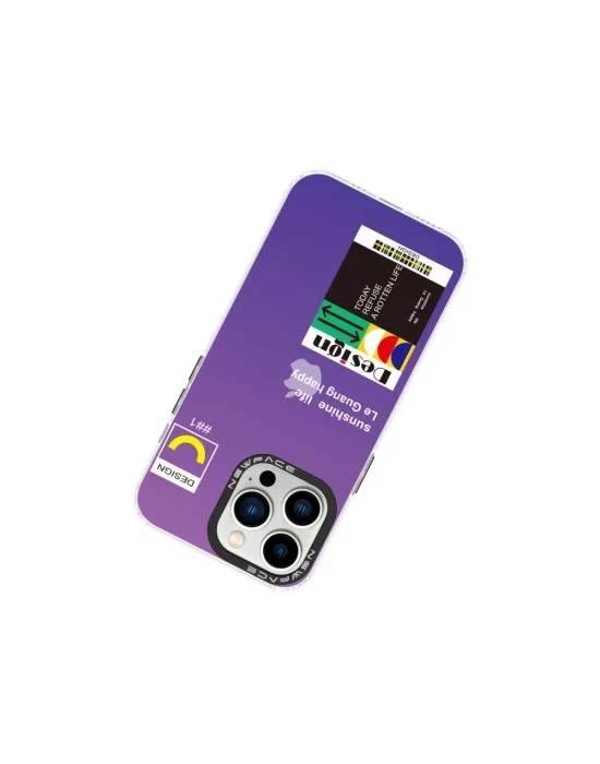 Apple İphone 13 Pro Kılıf Estoril Desenli Kapak - Estoril - 4
