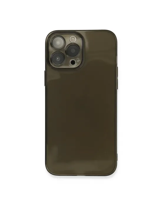 Apple İphone 13 Pro Kılıf Fly Lens Silikon - Siyah