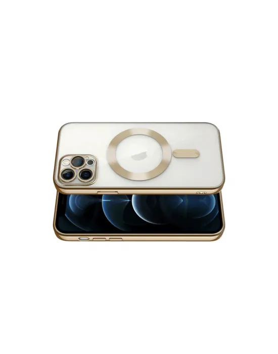 Apple İphone 13 Pro Kılıf Kross Magneticsafe Kapak - Gold