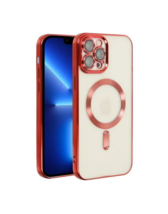 Apple İphone 13 Pro Kılıf Kross Magneticsafe Kapak - Kırmızı