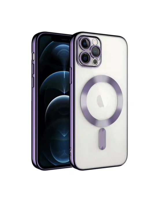 Apple İphone 13 Pro Kılıf Kross Magneticsafe Kapak - Mor