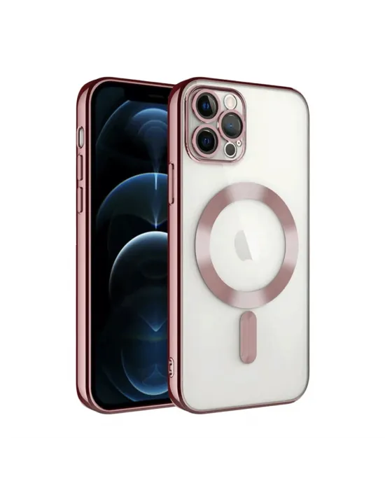 Apple İphone 13 Pro Kılıf Kross Magneticsafe Kapak - Rose