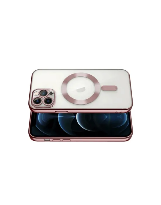Apple İphone 13 Pro Kılıf Kross Magneticsafe Kapak - Rose