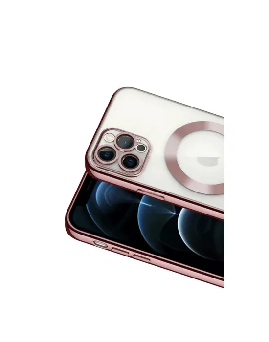 Apple İphone 13 Pro Kılıf Kross Magneticsafe Kapak - Rose