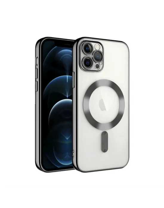 Apple İphone 13 Pro Kılıf Kross Magneticsafe Kapak - Siyah