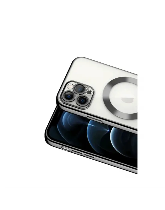 Apple İphone 13 Pro Kılıf Kross Magneticsafe Kapak - Siyah