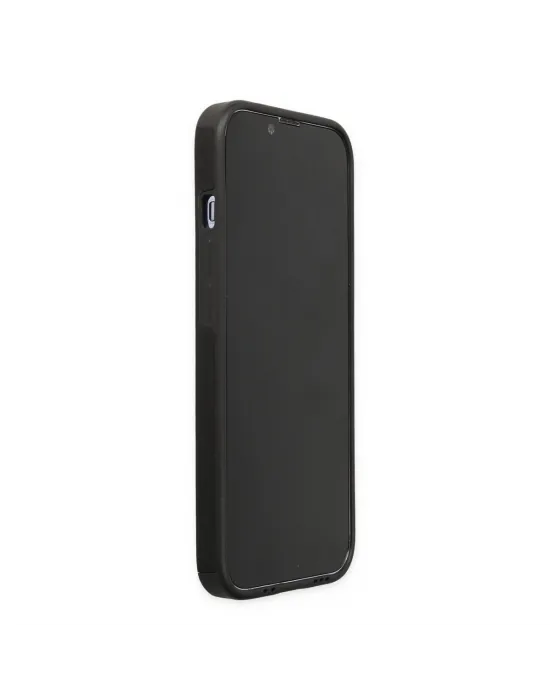 Apple İphone 13 Pro Kılıf Mega Standlı Silikon - Siyah