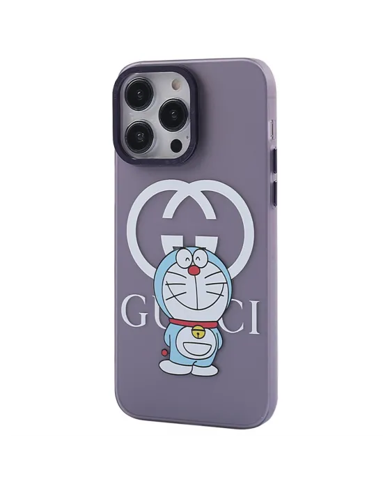 Apple İphone 13 Pro Kılıf Prada Desenli Kapak - Prada Mor - 3
