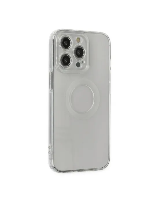 Apple İphone 13 Pro Kılıf Santa Lens Silikon - Şeffaf