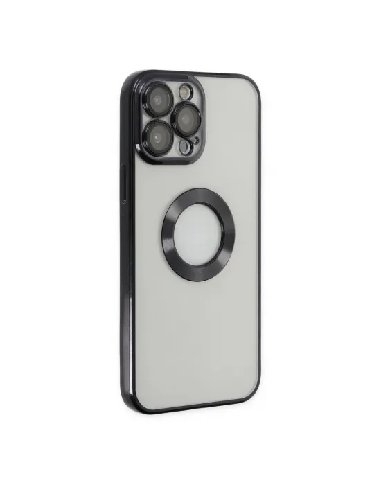 Apple İphone 13 Pro Kılıf Slot Silikon - Siyah