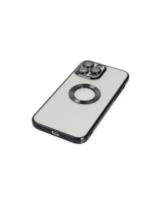 Apple İphone 13 Pro Kılıf Slot Silikon - Siyah