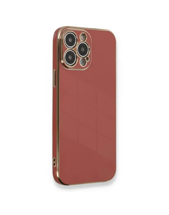 Apple İphone 13 Pro Kılıf Volet Silikon - Kırmızı