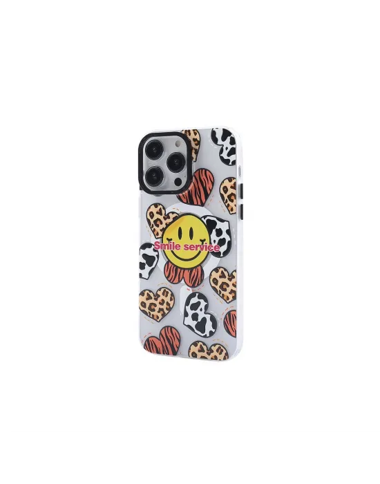 Apple İphone 13 Pro Max Kılıf Apollo Magneticsafe Desenli Kapak - Apollo Şeffaf - 2