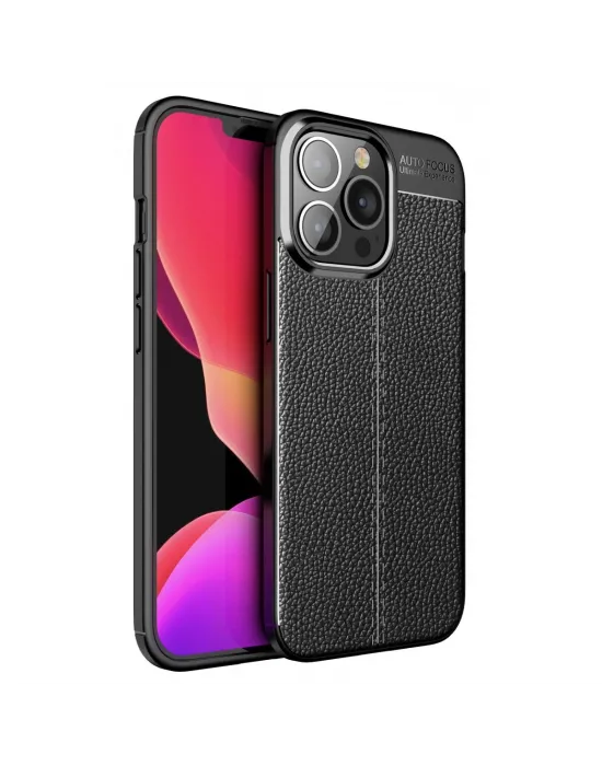 Apple İphone 13 Pro Max Kılıf Auto Focus Kapak - Siyah