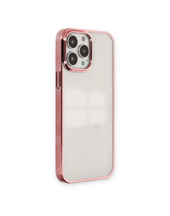Apple İphone 13 Pro Max Kılıf Element Silikon - Pembe