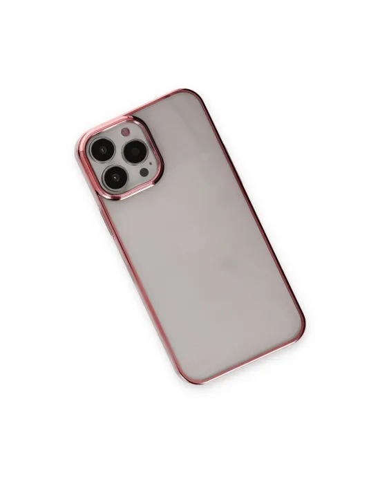 Apple İphone 13 Pro Max Kılıf Element Silikon - Pembe