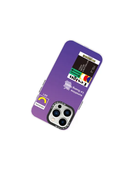 Apple İphone 13 Pro Max Kılıf Estoril Desenli Kapak - Estoril - 4