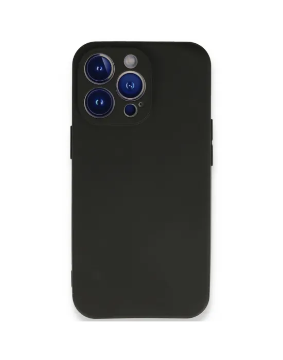 Apple İphone 13 Pro Max Kılıf First Silikon - Siyah